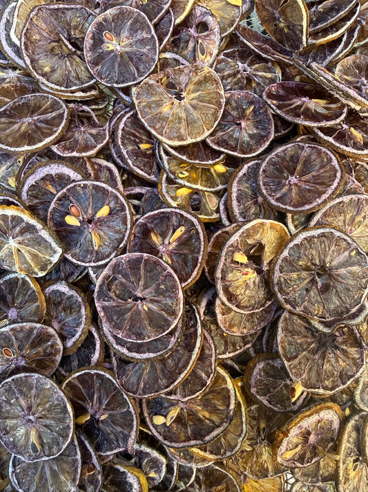 Dehydrated Lavender Lemon Wheels