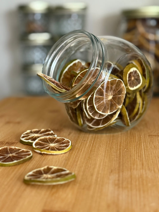 Dehydrated Lime Wheels