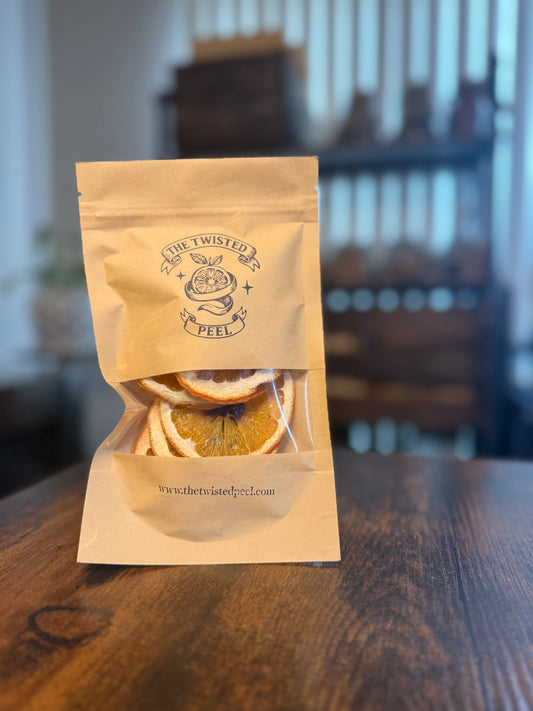 Dehydrated Orange Cherry Wheels