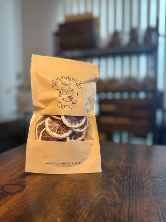 Dehydrated Raspberry Lemon Wheels