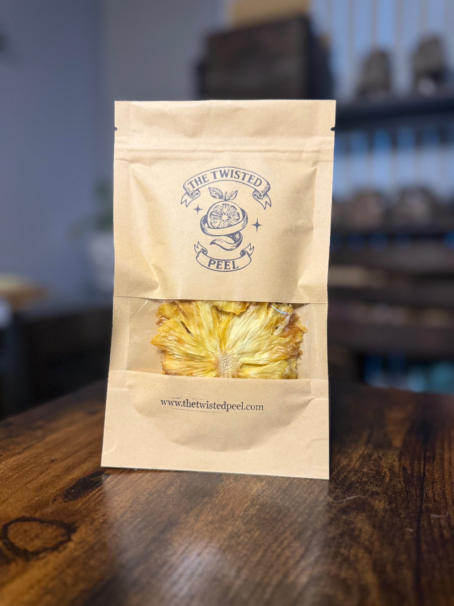 Dehydrated Pineapple Flowers | Premium Dehydrated Garnish