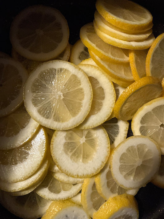 Dehydrated Lemon Wheels | 12oz Bag | Approximately 160 slices
