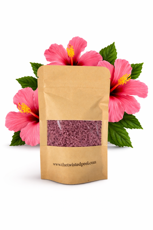 Hibiscus Rimming Salt | Premium Garnish Salt
