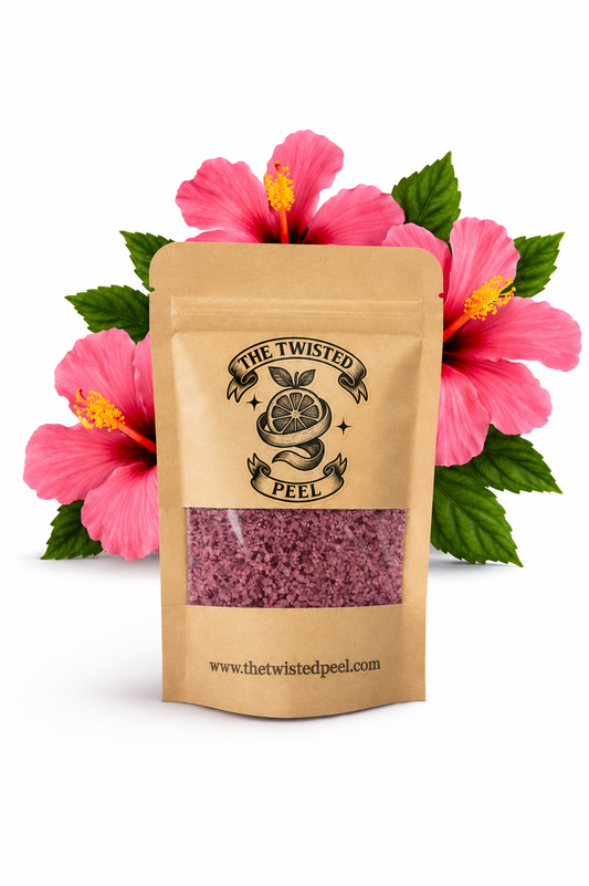 Hibiscus Rimming Salt | Premium Garnish Salt