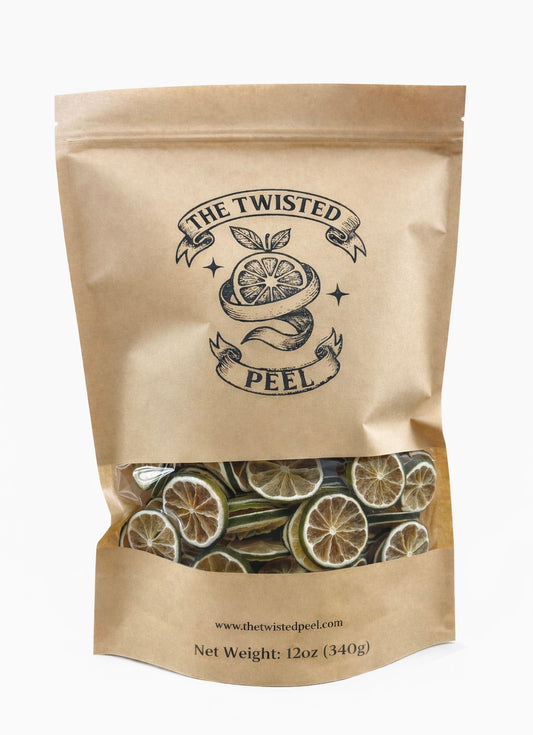 Dehydrated Lime Wheels | 12oz Bag | Approximately 300 slices