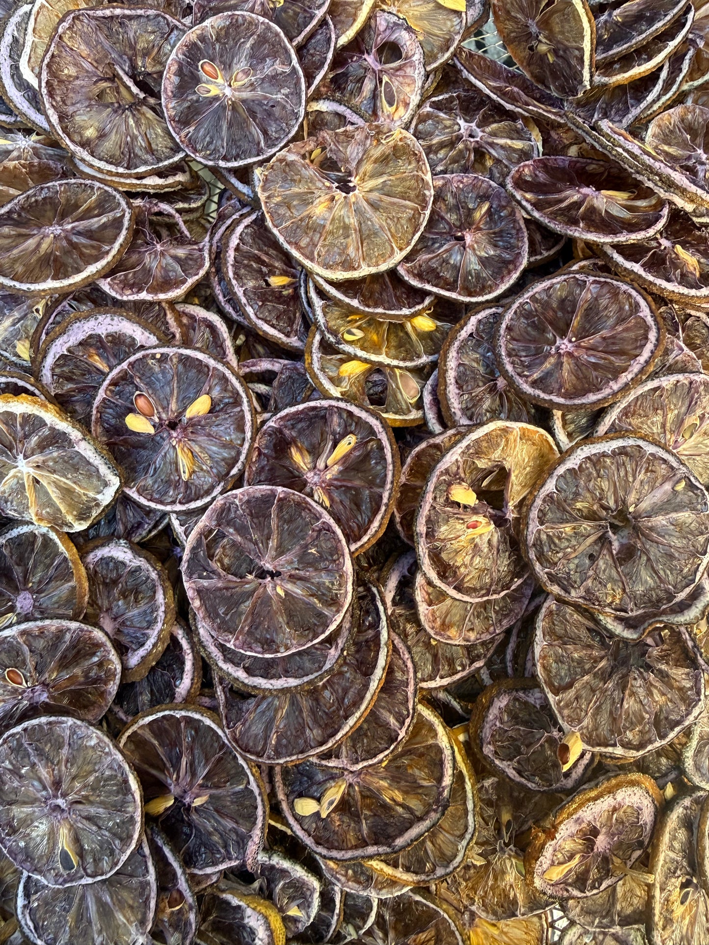 Dehydrated Lavender Lemon Wheels | Premium Dehydrated Garnish