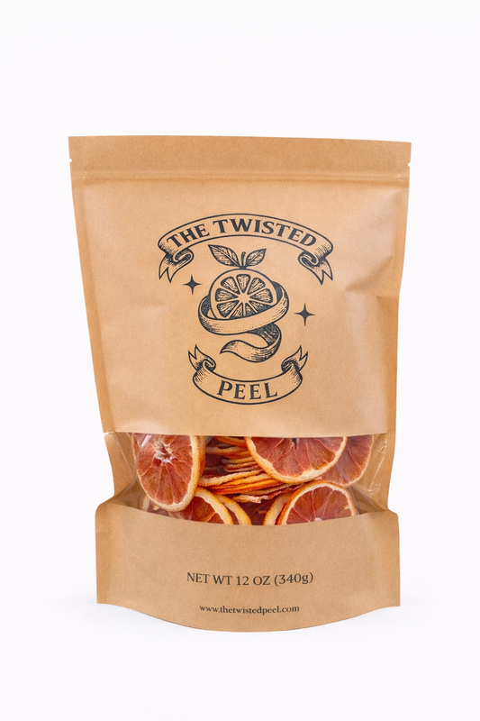 Dehydrated Orange Wheels | 12oz Bag | Approximately 100 slices